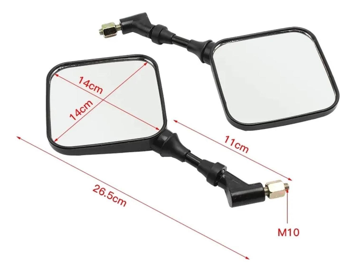 Espejos De Moto Suzuki Dr 200 / Dr 350 / Dr 400 / Dr 650-2