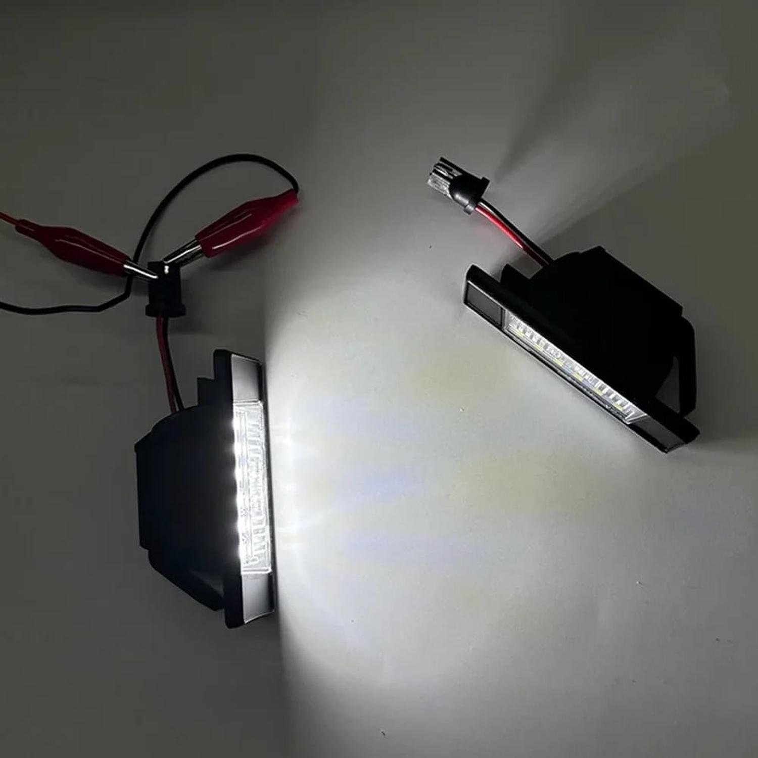 Luz Led Matricula PPU Para Nissan Np 300 2017+ (2unid)-4