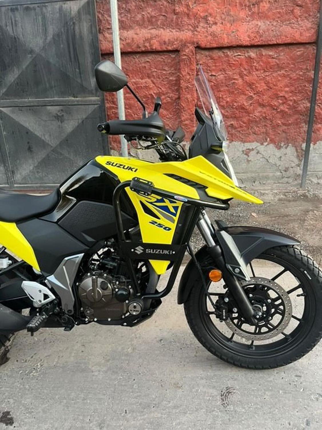Defensa De Moto C/ Sliders Suzuki Vstrom 250 Sx C/ Garantía-2