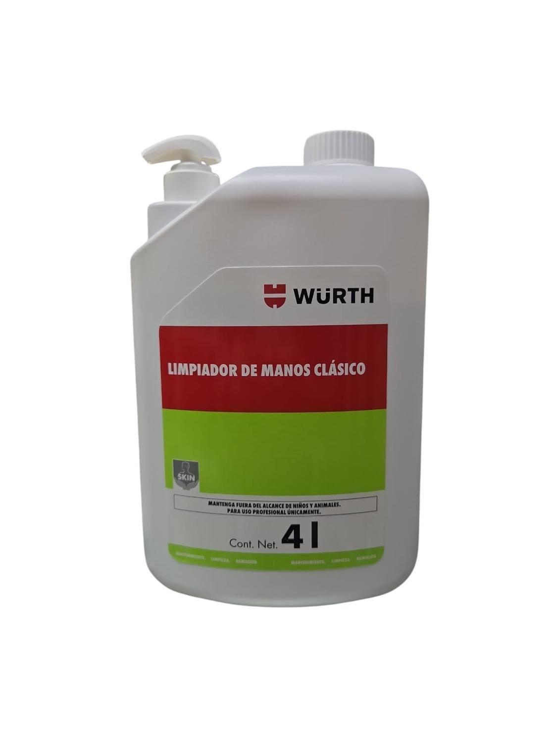 Jabón Liquido Mecanico Profesional Taller Wurth 4L-0