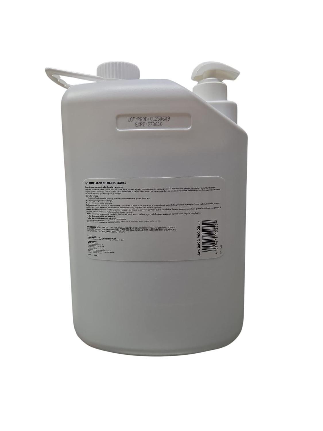 Jabón Liquido Mecanico Profesional Taller Wurth 4L-2