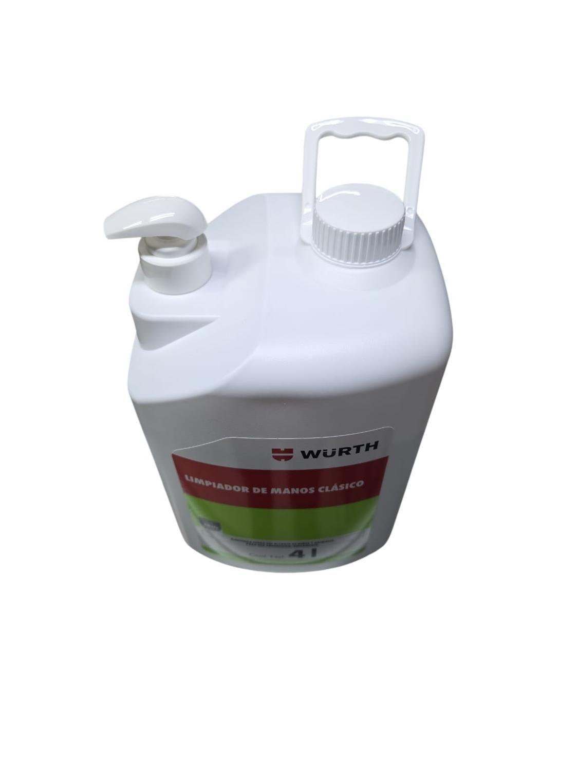 Jabón Liquido Mecanico Profesional Taller Wurth 4L-3