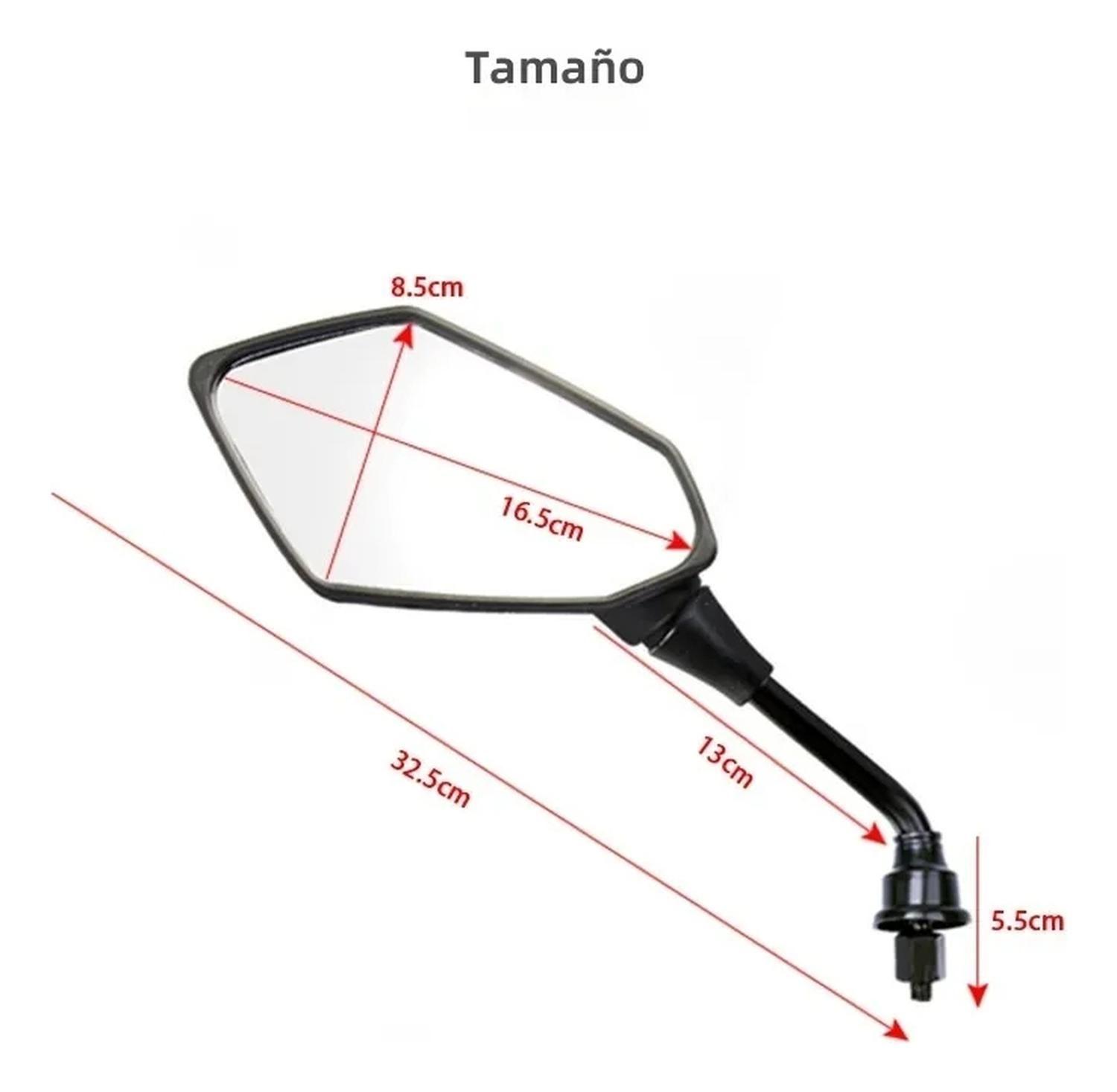 Espejos Para Moto Honda Xr 125 / Xr 150l / Xr 190l-3