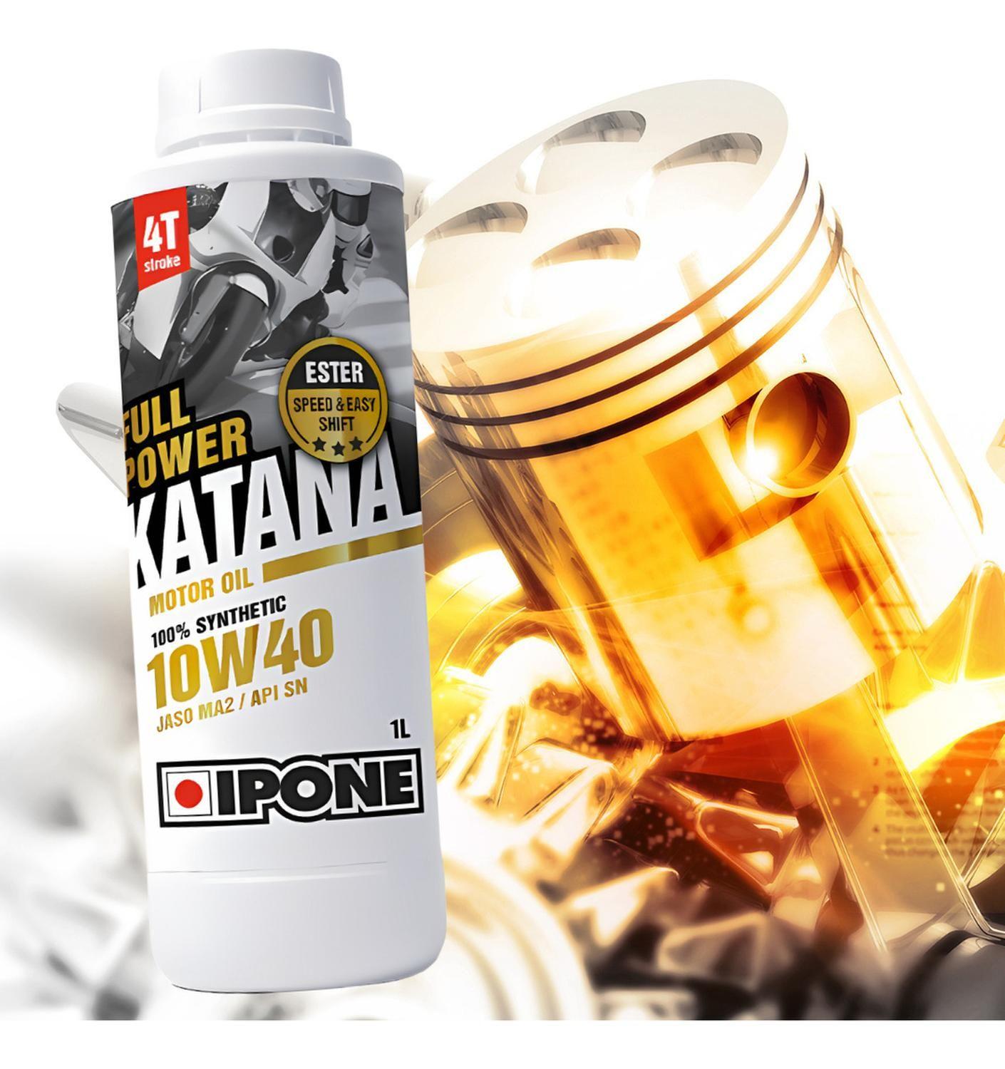 Aceite Ipone 10w40 Full Power Katana Full Sintético-6