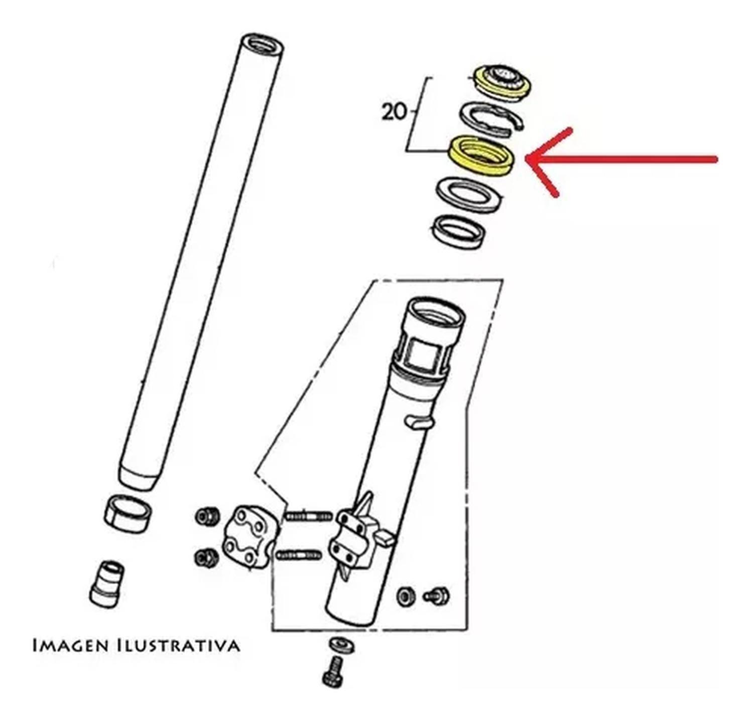 Guardapolvos Honda Cb500x / Cbr500 / Cb500f [2 Unidades]-3
