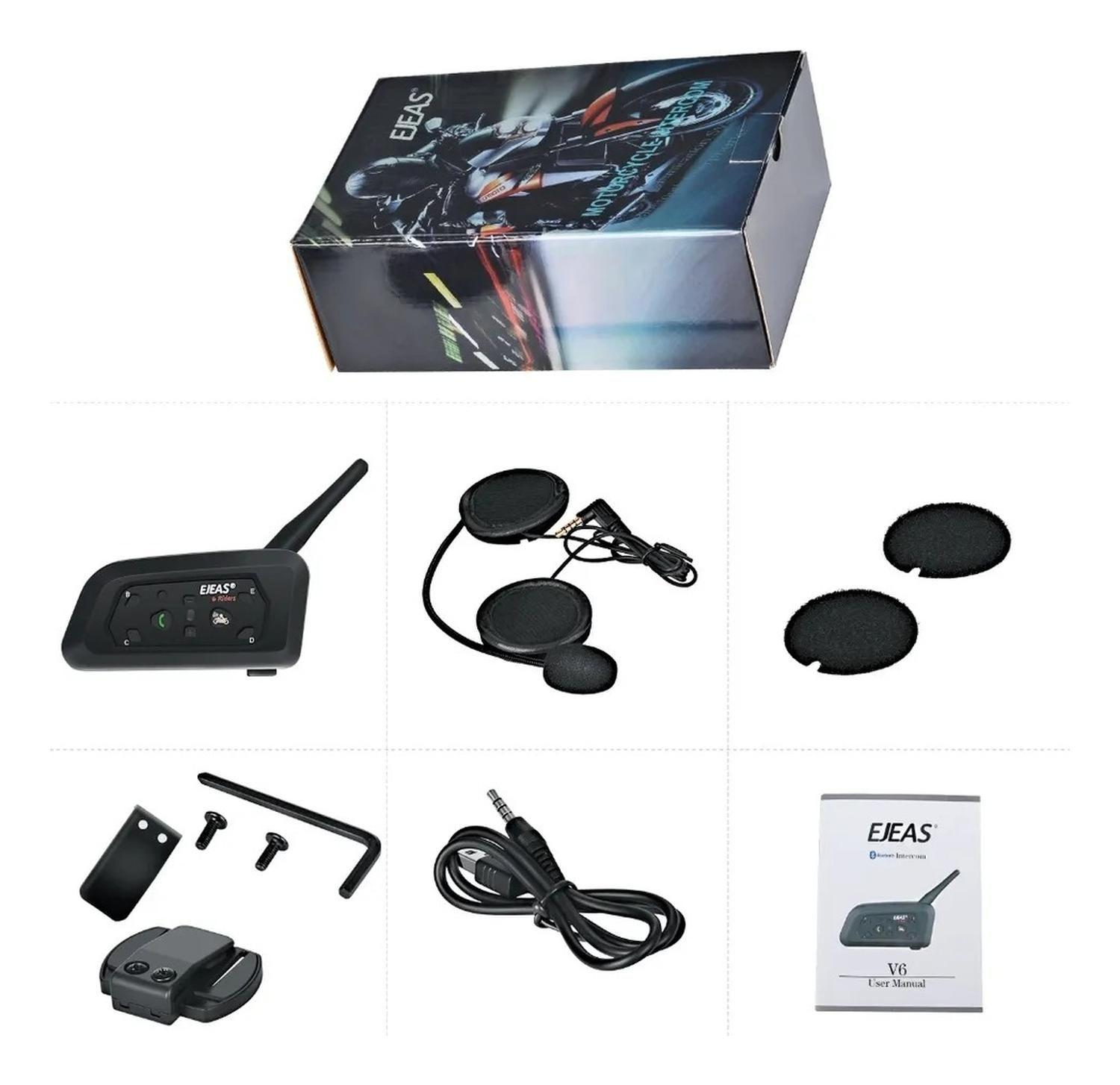 Intercomunicador Casco Moto / Manos Libres Moto Versión 2.0-0