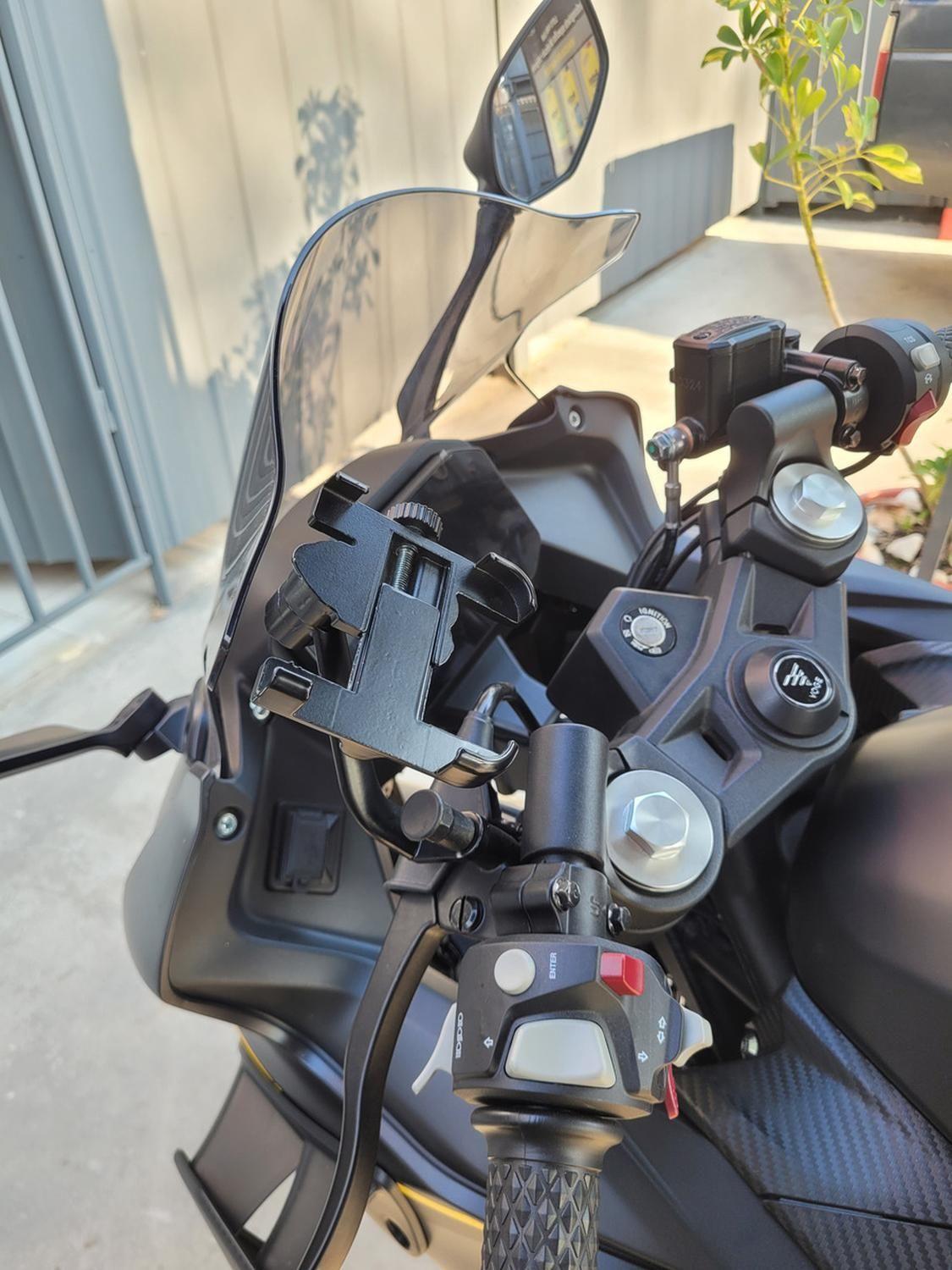 Porta Celular Moto Voge 300rr Metálico 7 C/ Perno Incluido-2