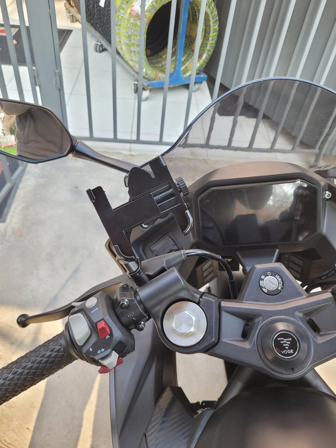 Porta Celular Moto Voge 300rr Metálico 7 C/ Perno Incluido-4