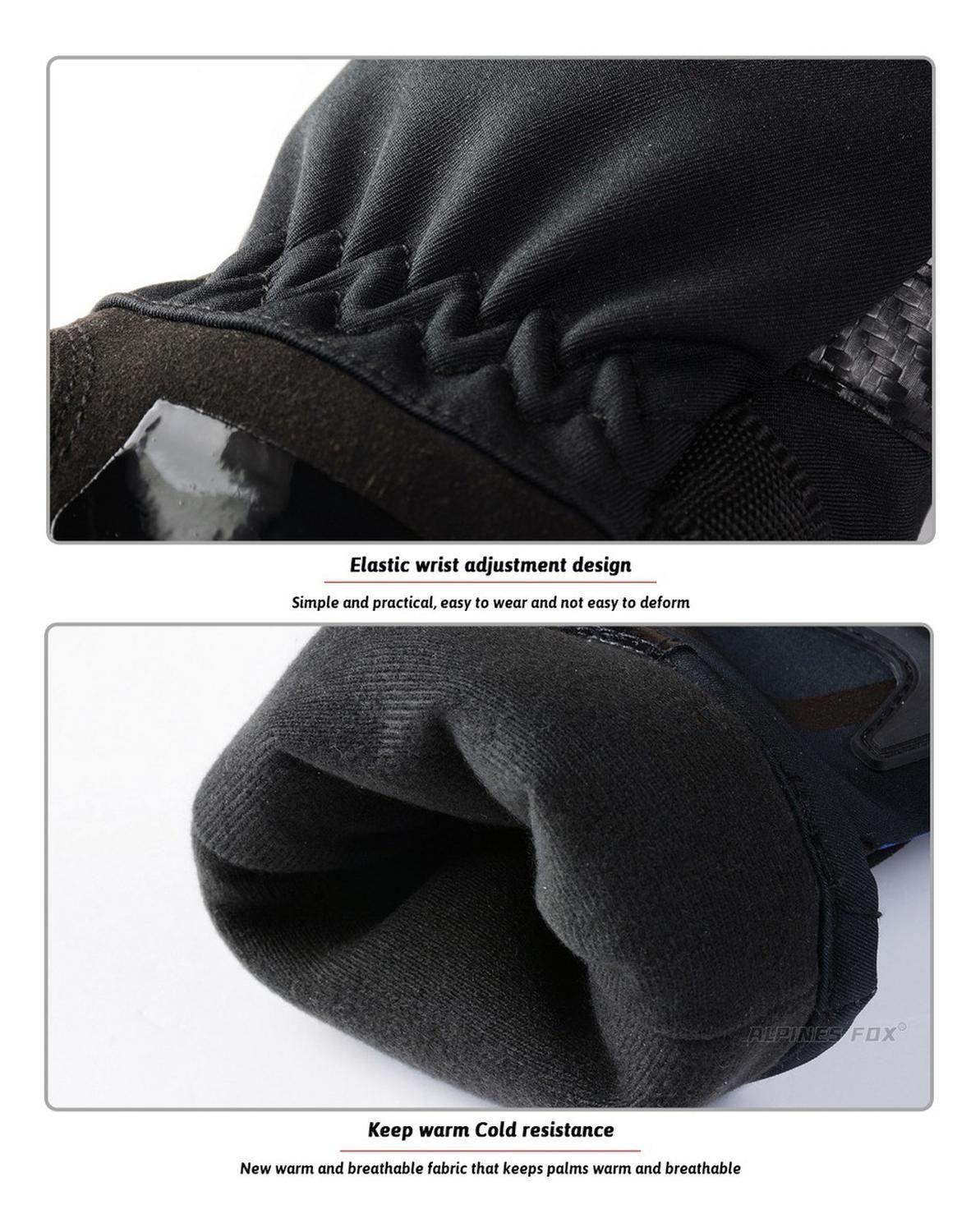 Guantes Invierno Para Moto Mujer Impermeable Xs Touch-3