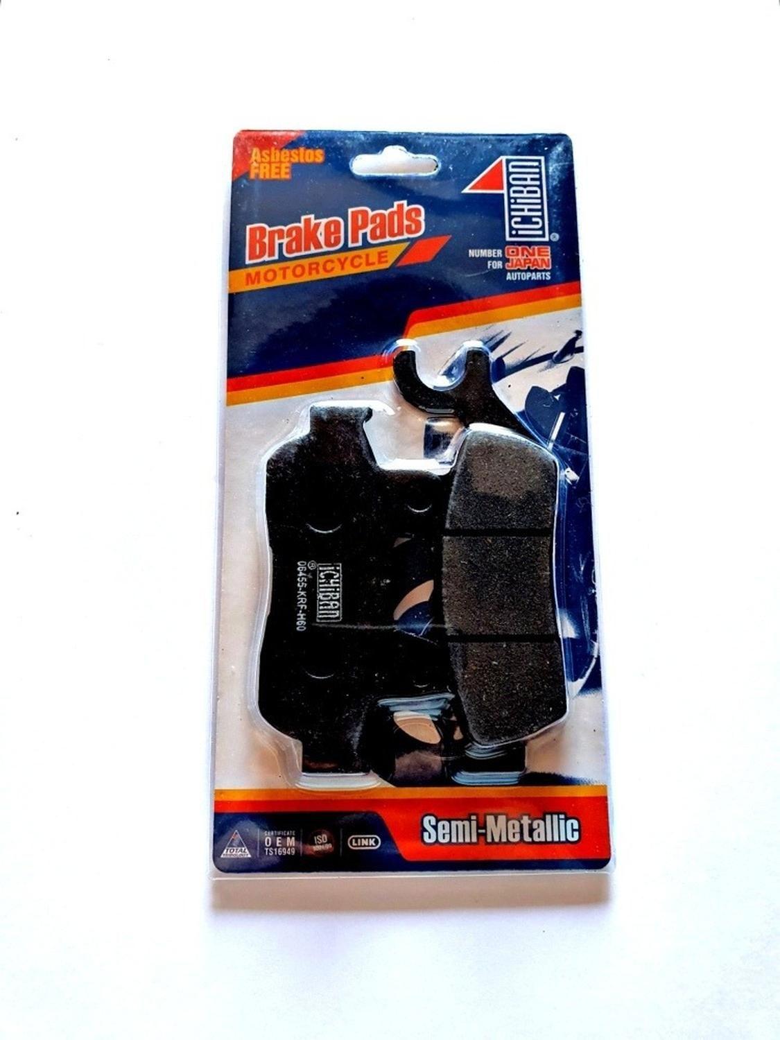 Pastillas Freno Delanteras Moto Honda Cb190r-0