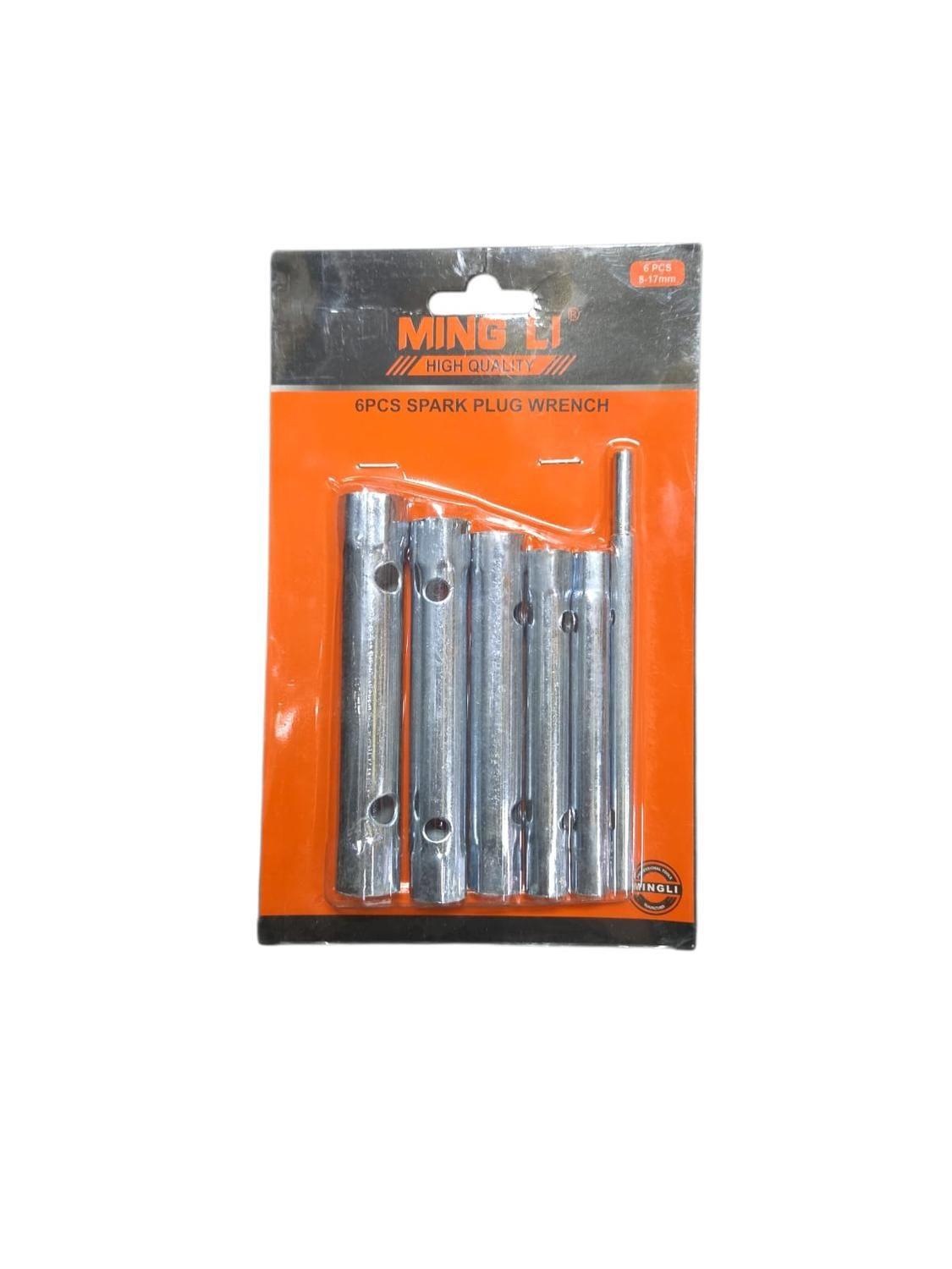 LLAVE SACA BUJIAS 5 PCS TUBO DADO HEXAGONAL 8 A 17MM-3