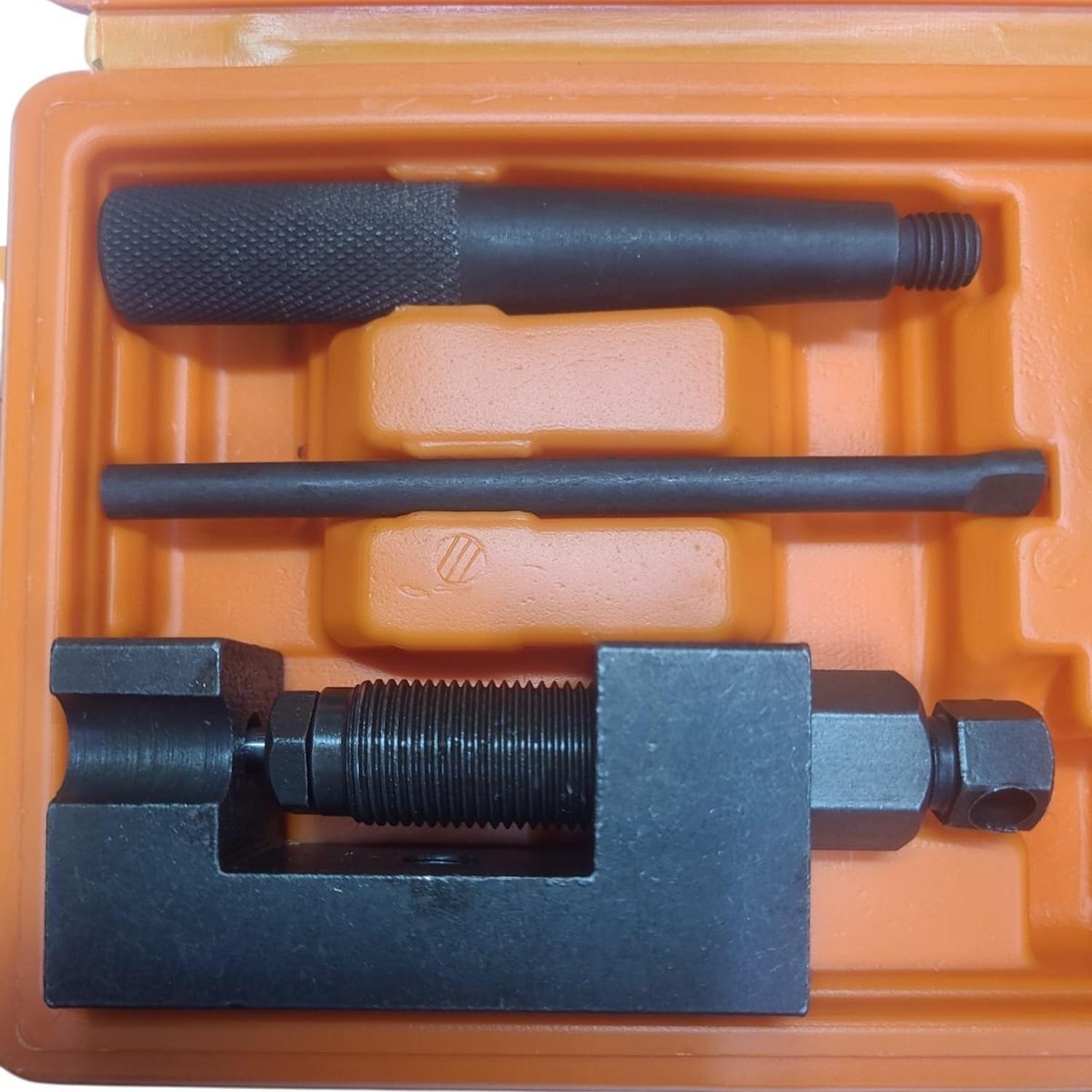 Kit Corta Cadena Y Remachadora Para Motocicletas 420 - 530-3