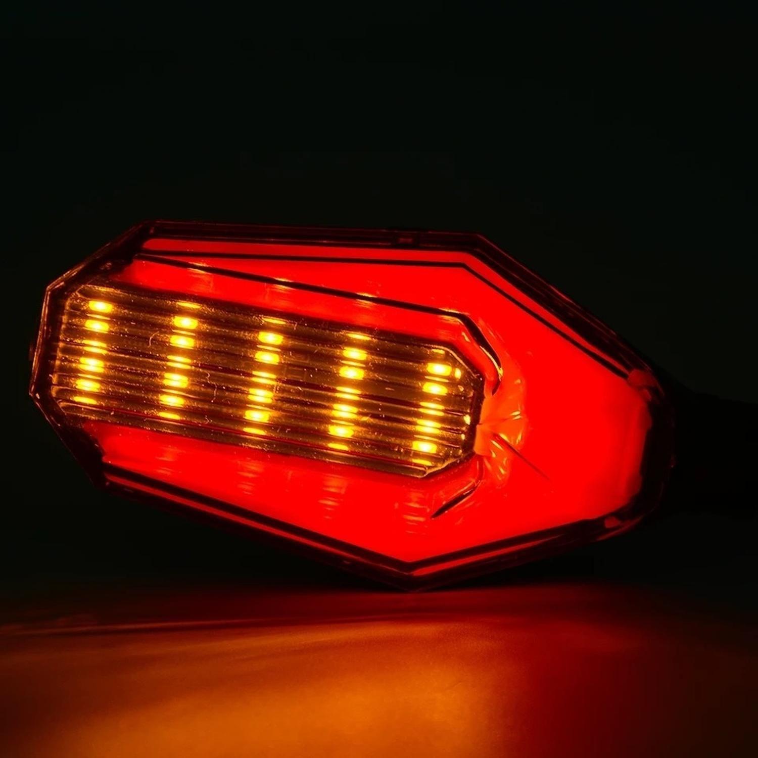 Intermitentes Led Para Moto Con Luz De Posición-3