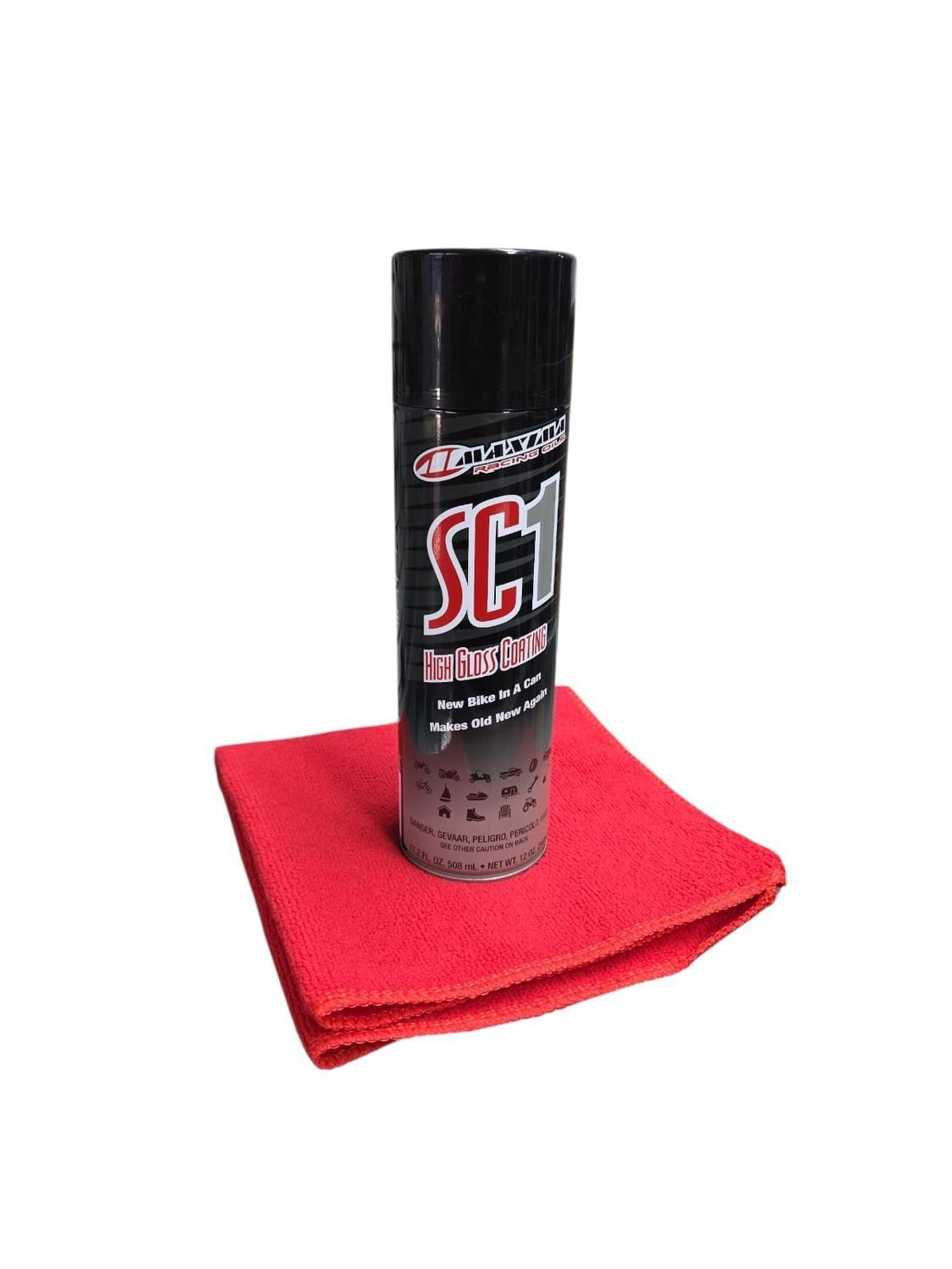 Abrillantador Y Protector De Plasticos Sc1 508ml + Paño-2