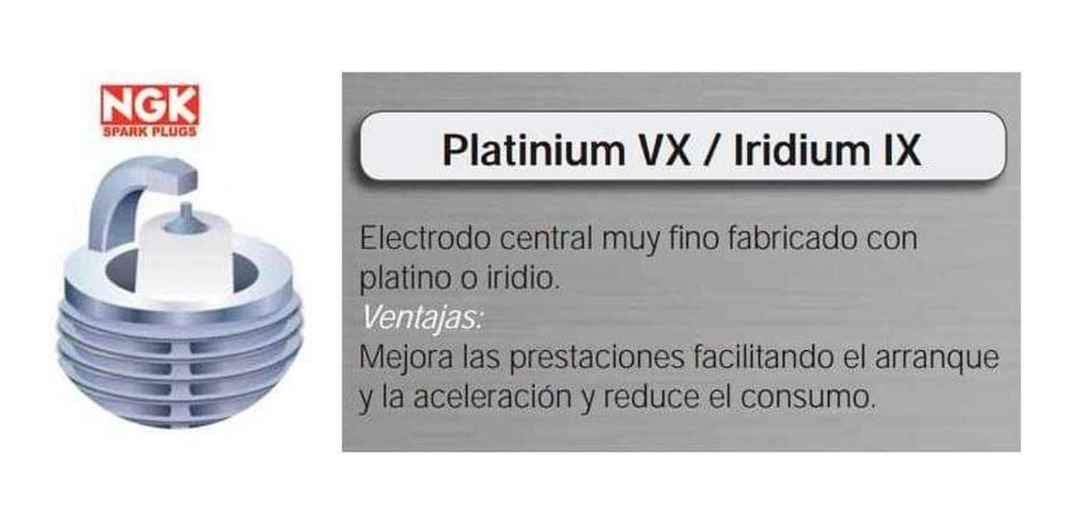 Kit 4 Bujías Nissan V16 1990 - 2011 1.4 1.6 / Ngk Iridium-2