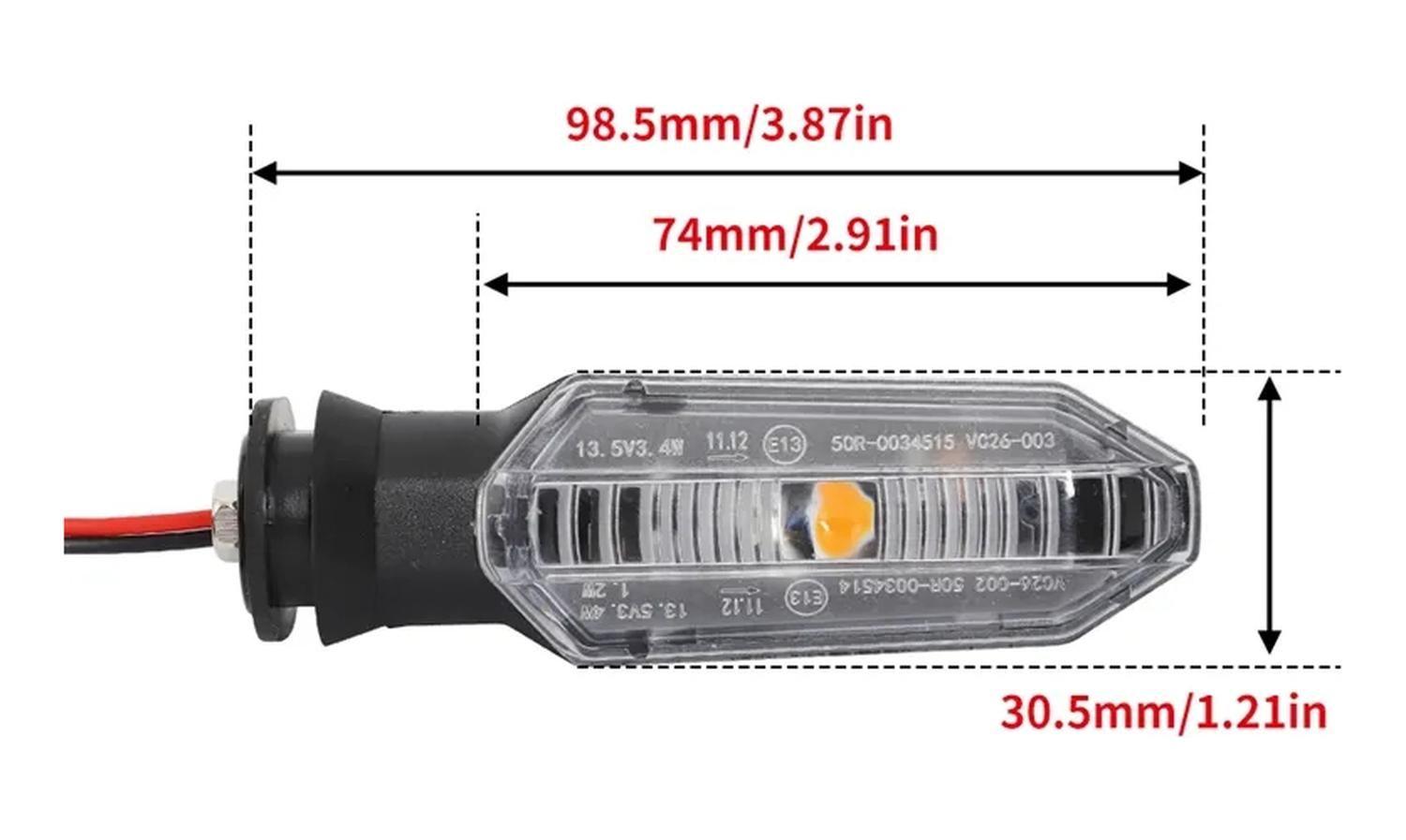 Intermitentes Moto Led Honda New Xre 300 / Crf 250l - 300l-1