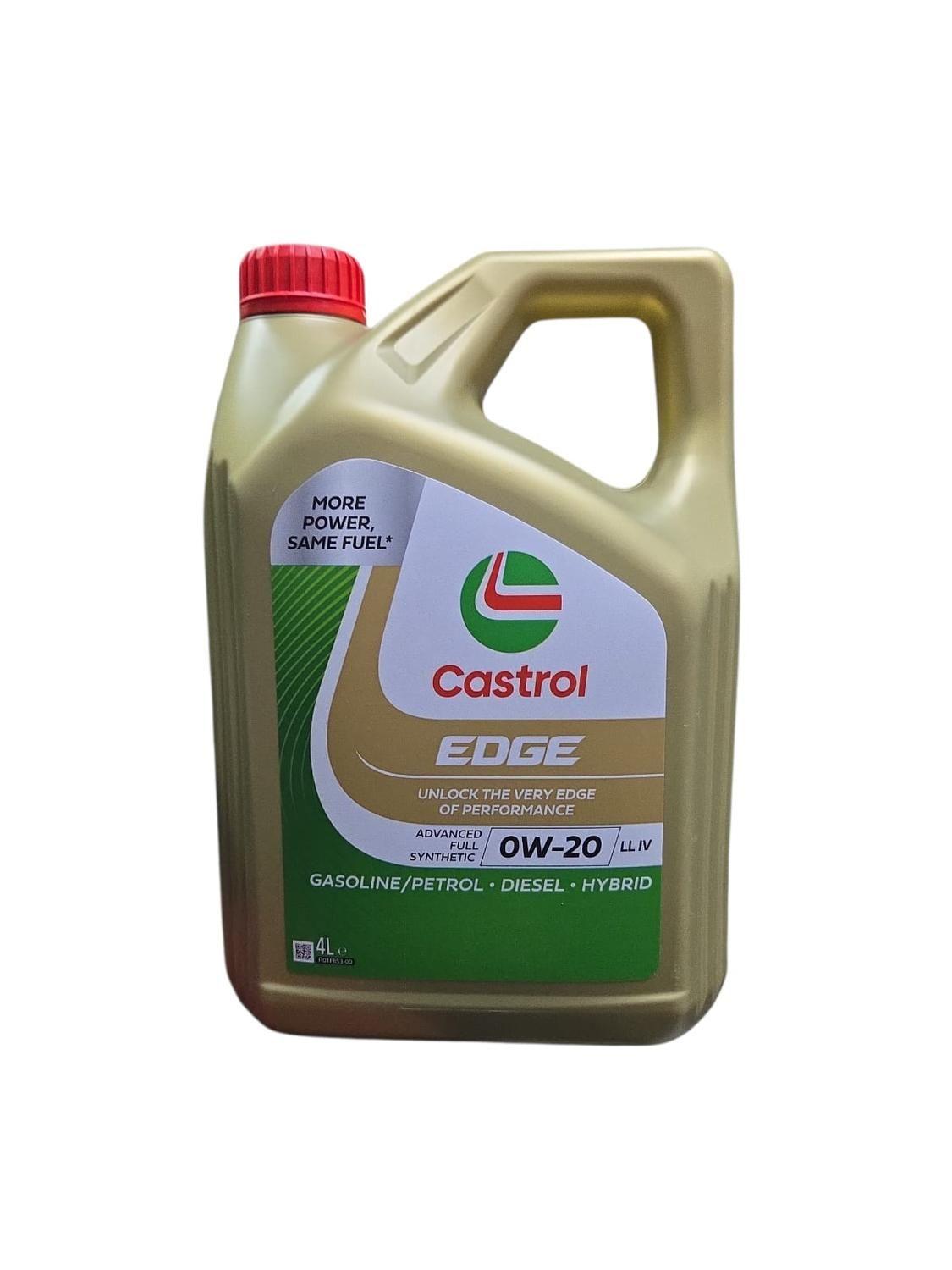 Aceite para Motor Castrol Full Sintetico 0W 20 4T 4L-0