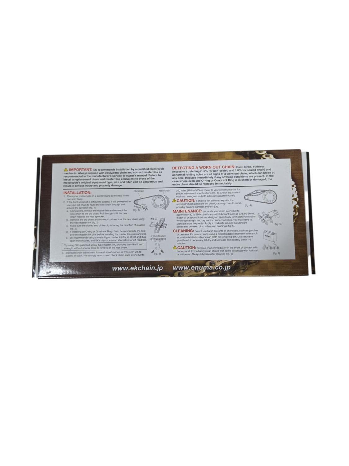 Cadena Reforzada Moto 530 X 120 c/ Qring Japonesa-2