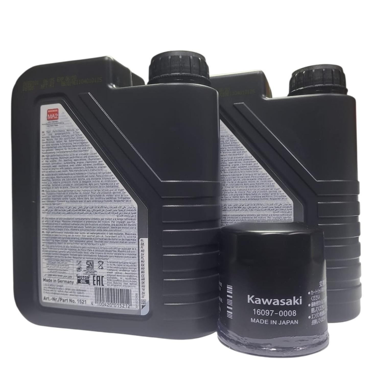 Aceite + Filtro Original Para Kawasaki Ninja 400-500 / Z400-1