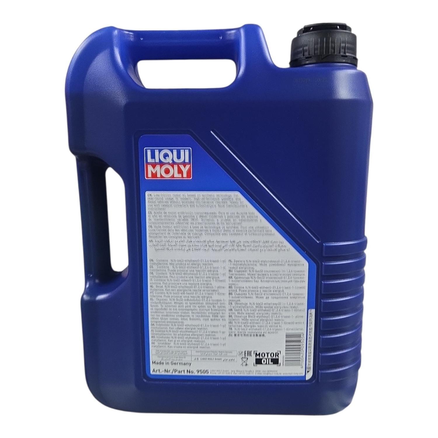 Aceite de Motor 10W 40 Sintetico Liqui Moly Leichtlauf 5lts-2