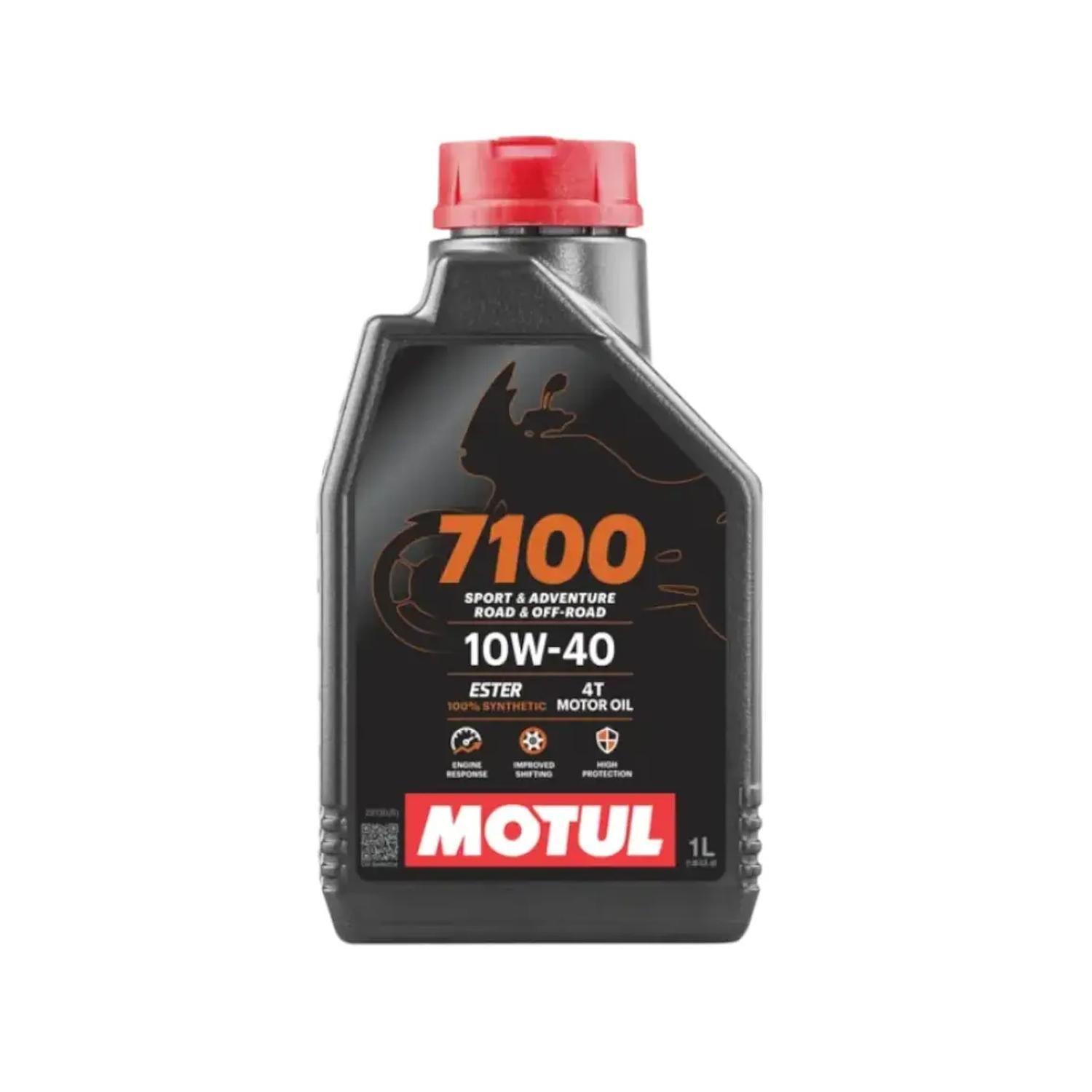 Aceite Para Motor Motul 7100 4t Sintético 20w-50 Para Motos Y Cuatriciclos-2