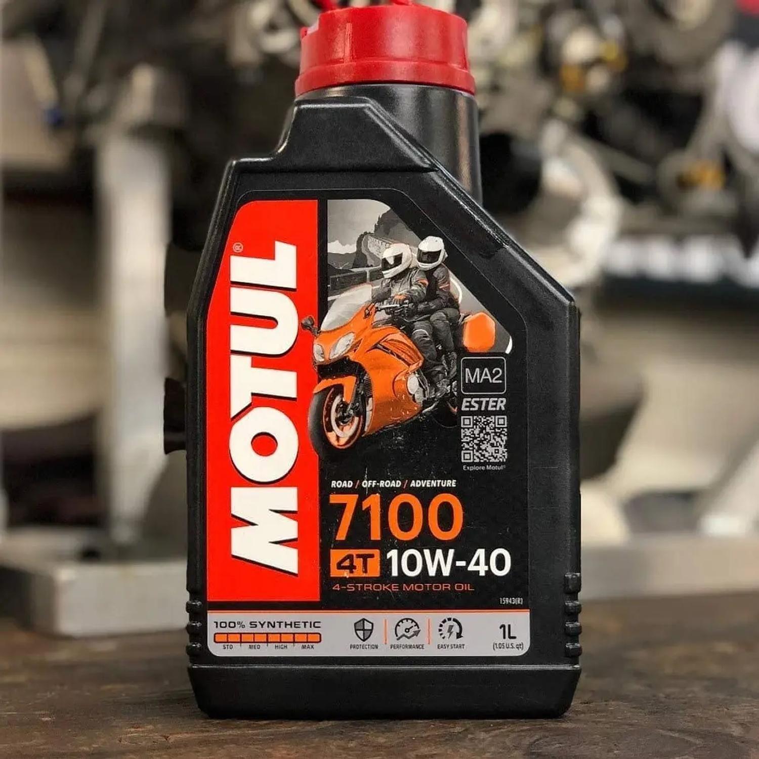 Aceite Para Motor Motul 7100 4t Sintético 20w-50 Para Motos Y Cuatriciclos-3