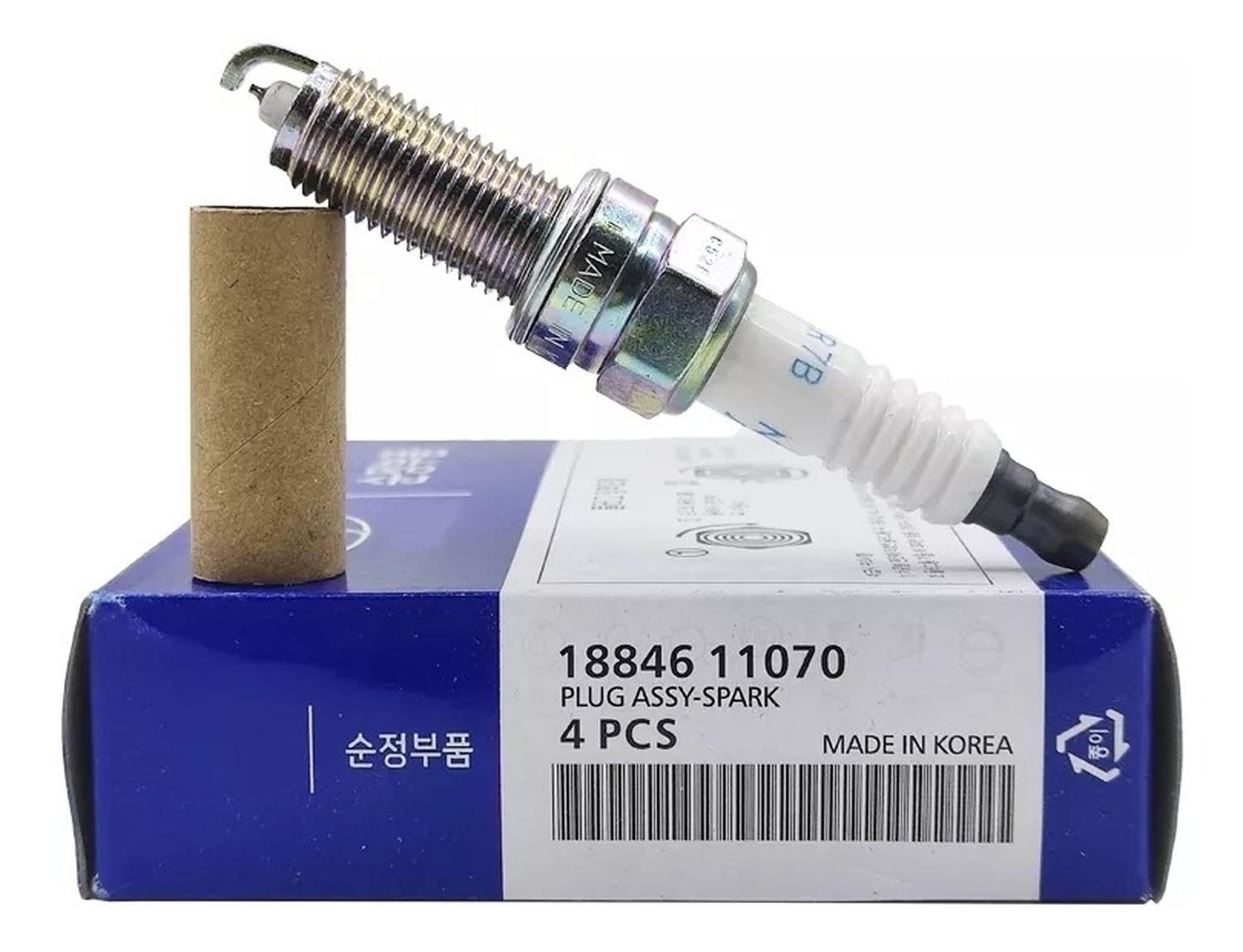 Kit 4 Bujias Hyundai Sonata 2012 - 2018 2.0 Original Iridium-0