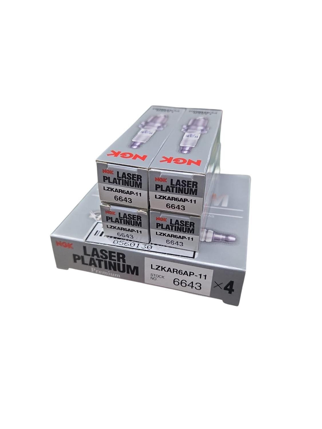 Kit De 4 Bujias Nissan Qashqai J10 (2006 - 2014) Originales-2