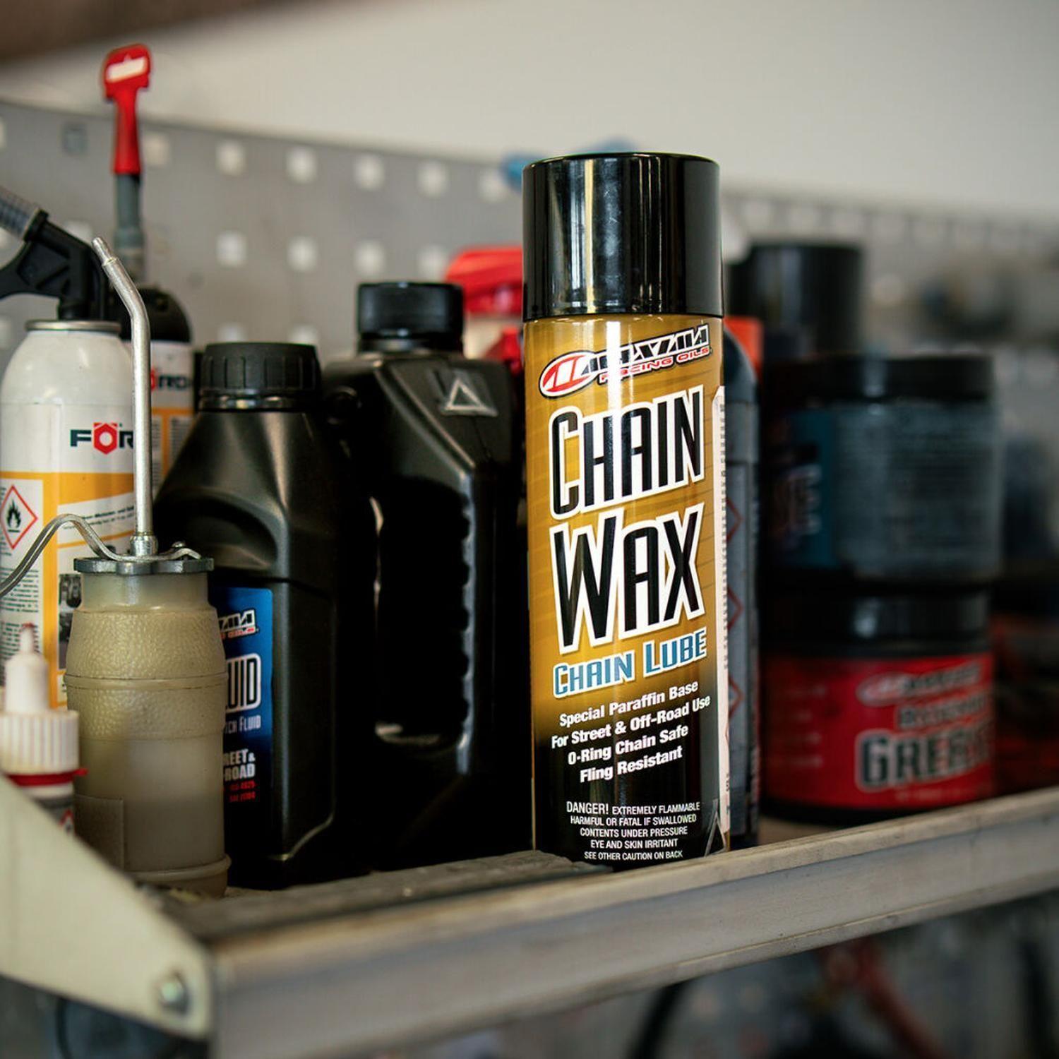 Lubricante Cadena Moto Chain Lube Wax Máxima 535ml-2