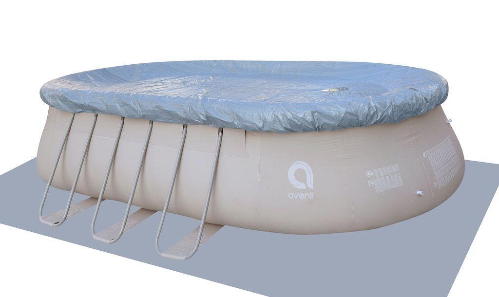 Piscina Estructural Ovalada con Accesorios 17023EU-1