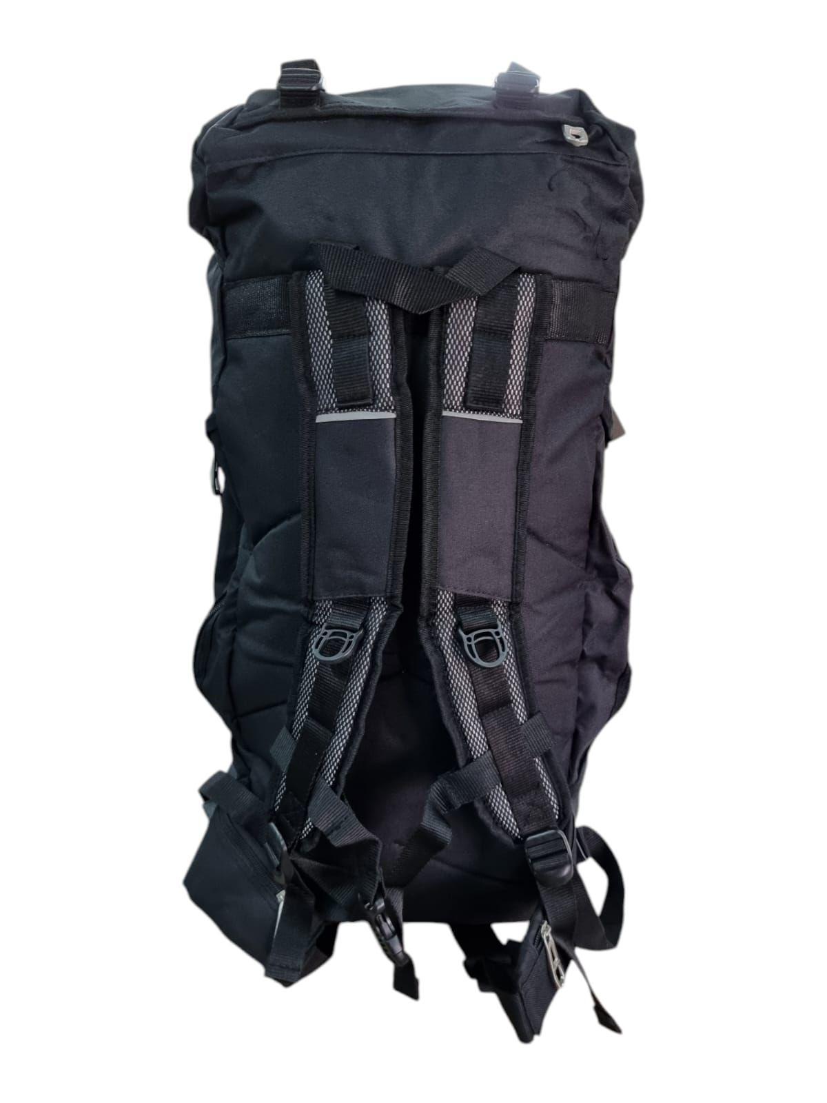 MOCHILA 80 LITROS 65x40x20 cm COLOR NEGRO-2