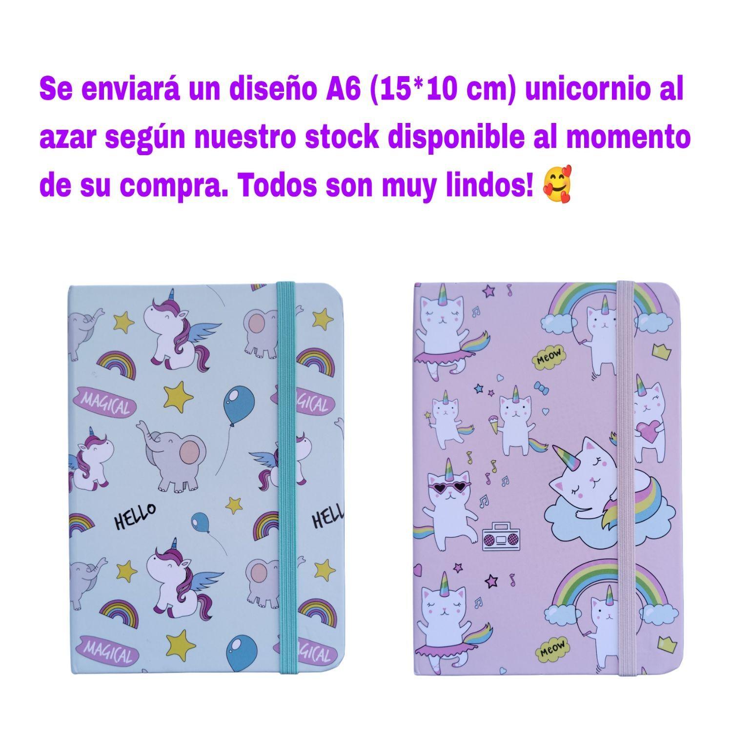 Pack libreta A5 lineada 60 hojas + accesorios, set de regalo niña-6