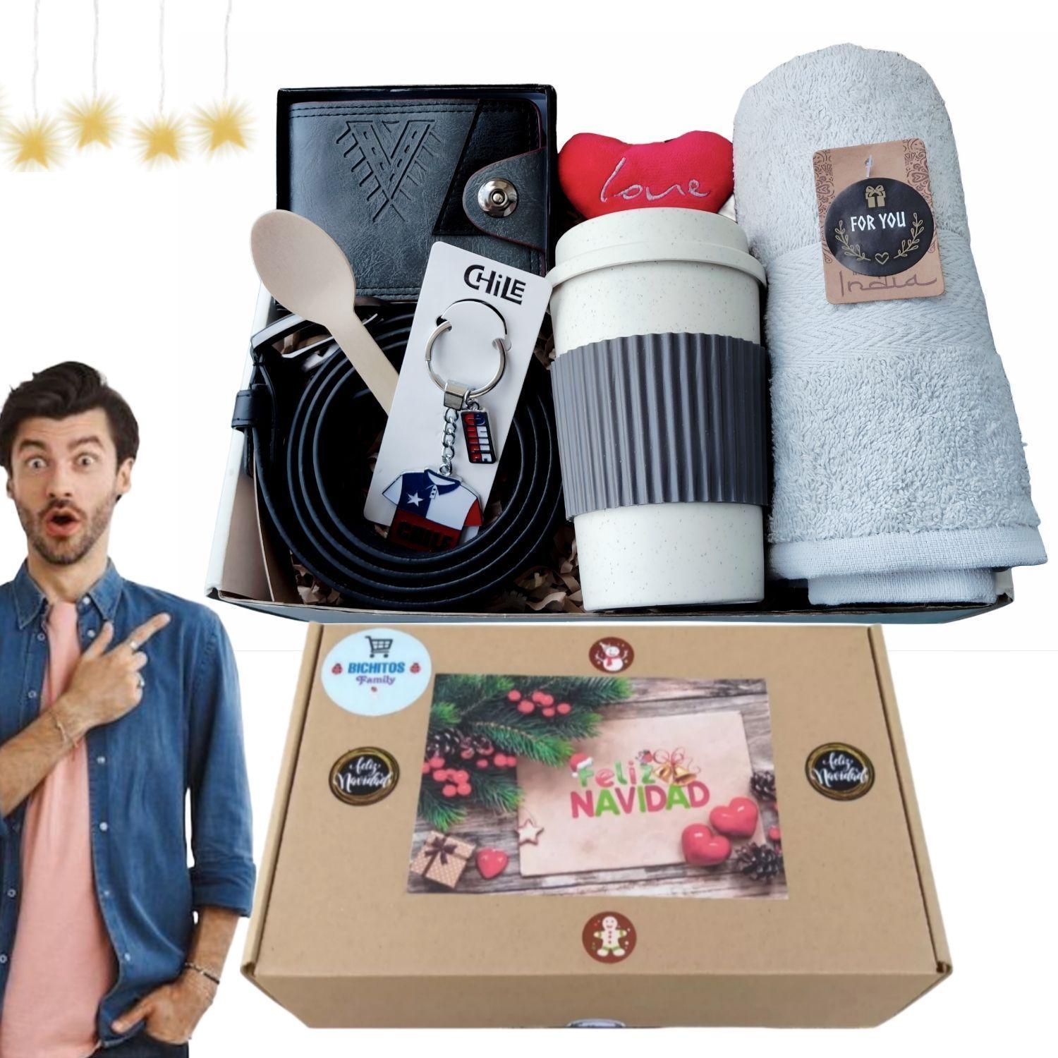 Tazón mug para café con tomador + accesorios masculinos, set para regalo-7