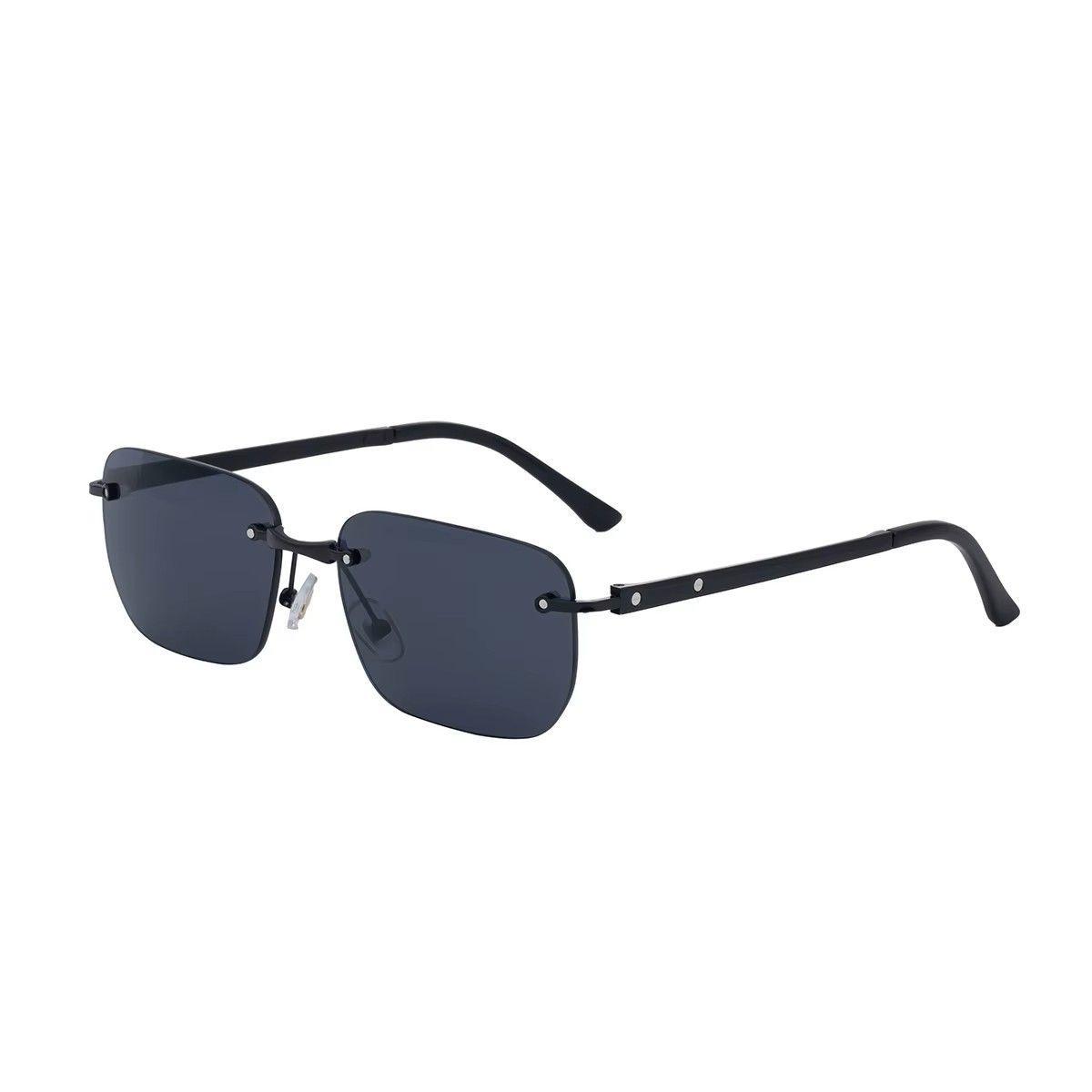 Lentes de Sol Rectangular sin marco Unisex Fan l UV400-0