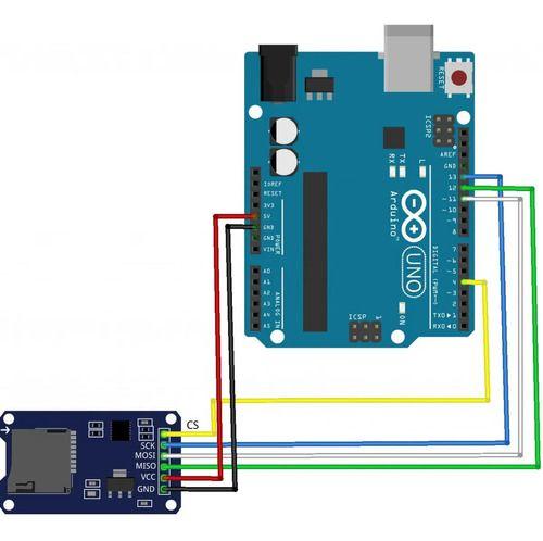 Módulo Lector Memoria Micro Sd 5v Para Arduino - Esp32-1