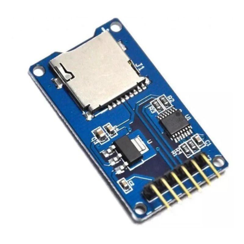 Módulo Lector Memoria Micro Sd 5v Para Arduino - Esp32-0