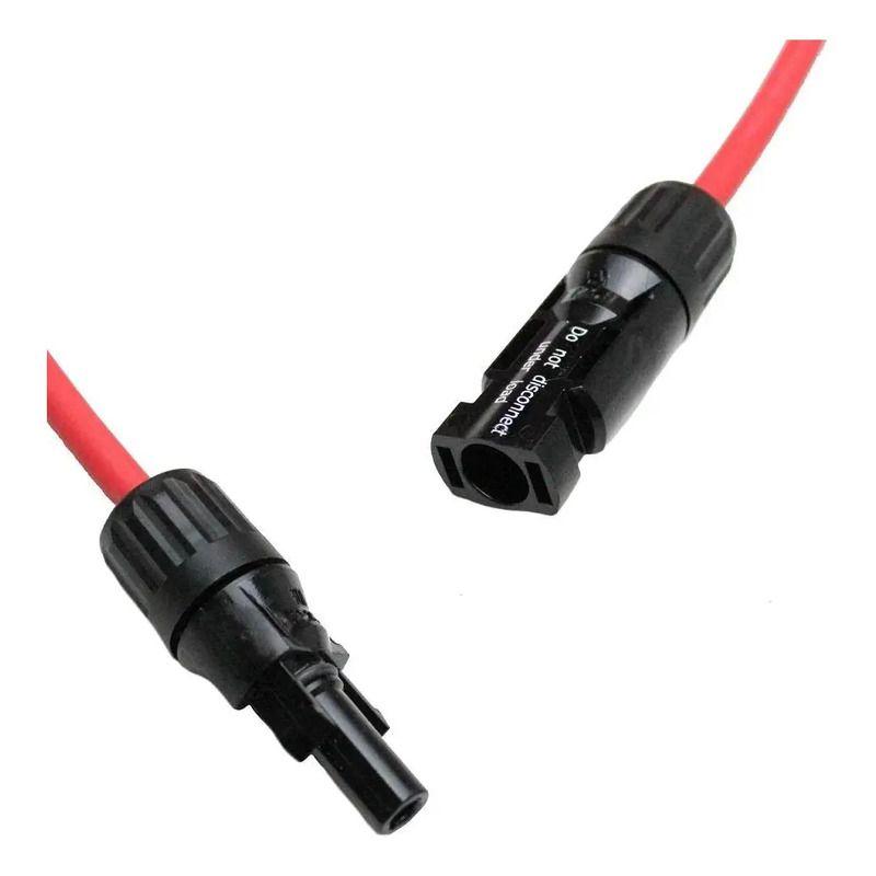 Conector De Panel Solar Mc4 Solar Energy 30a, 5 Pares Gris Oscuro-5