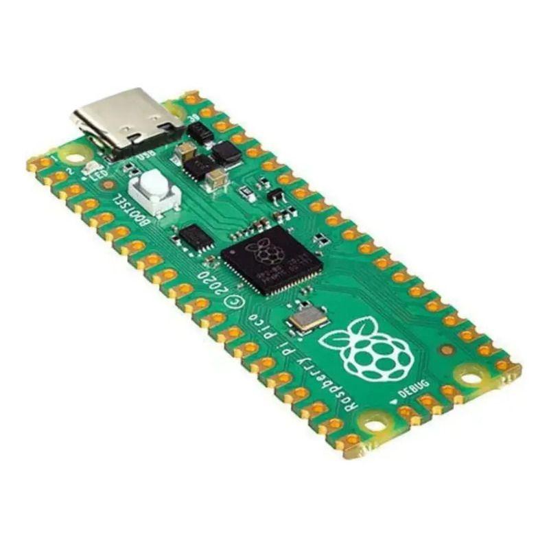 Raspberry Pi Pico Rp2040 Dual Core Tipo C 256kb Ram/2mb-0