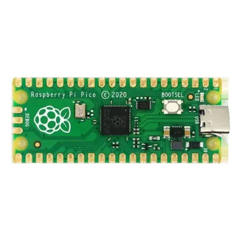 Raspberry Pi Pico Rp2040 Dual Core Tipo C 256kb Ram/2mb-1