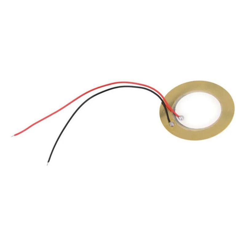 Pack 3 Buzzer Piezoeléctrico Pasivo 27mm Con Cable-0