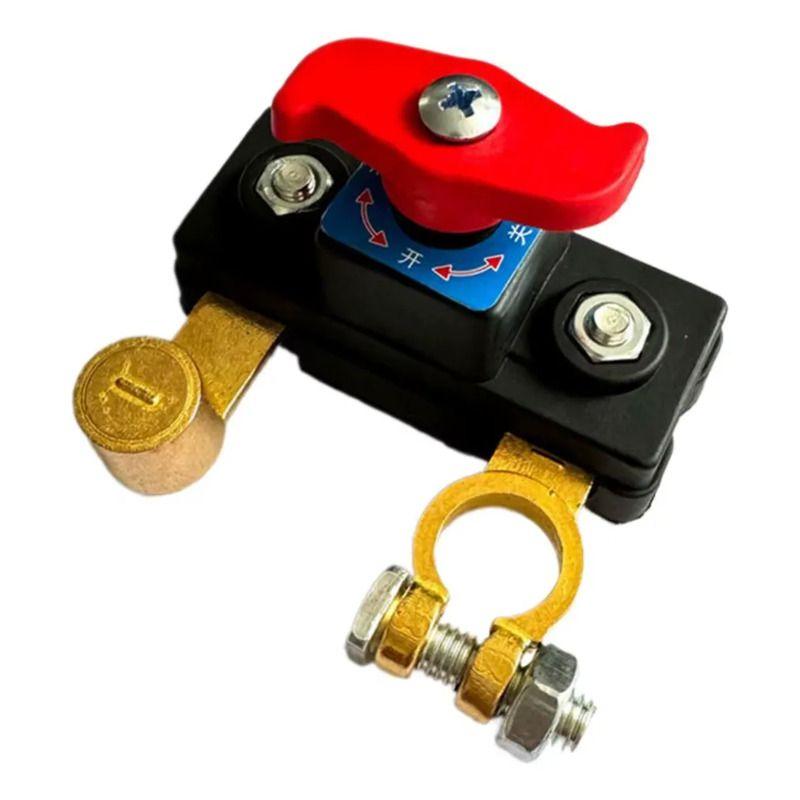 Interruptor De Batería Corte Corriente De Auto 12v 24v-0
