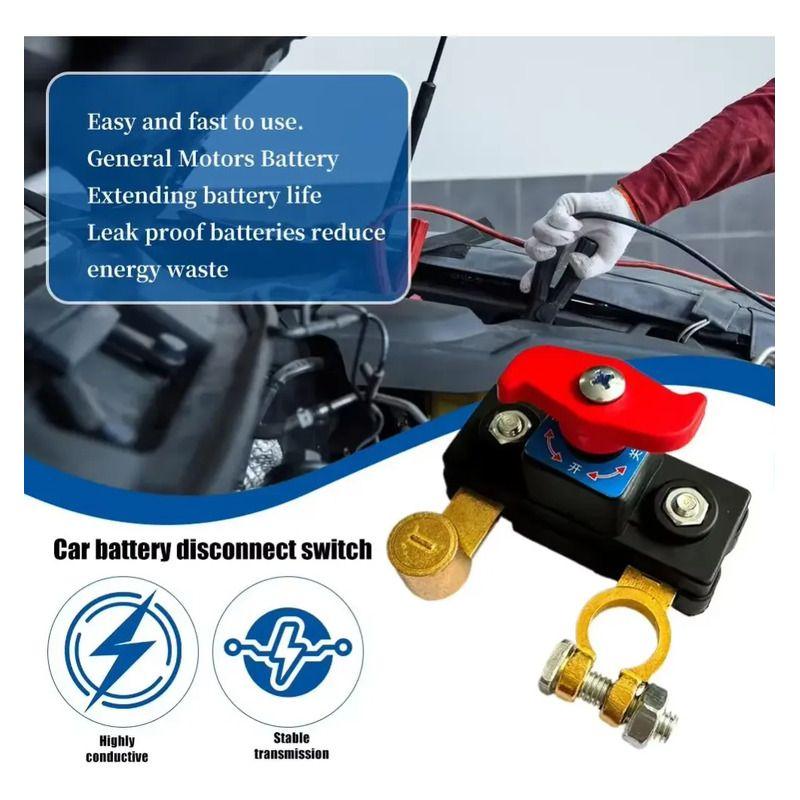 Interruptor De Batería Corte Corriente De Auto 12v 24v-2