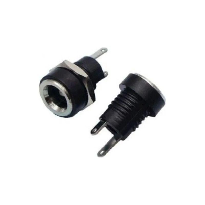 Conector Dc De Alimentacion Pack 3 Pares Macho + Hembra 022b 2.1 Mm-1