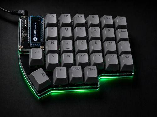 Teclado Mecánico Dividido Lily58 Pro Mx Hotswap Rgb Split - Switch Red-2
