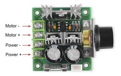Regulador De Velocidad Del Motor Dc Pwm De 12 V A 40 V, 400 W, 10 A-4
