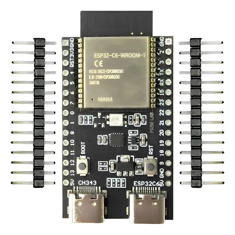 Placa Devkit C-1-n8 Esp32-c6-0