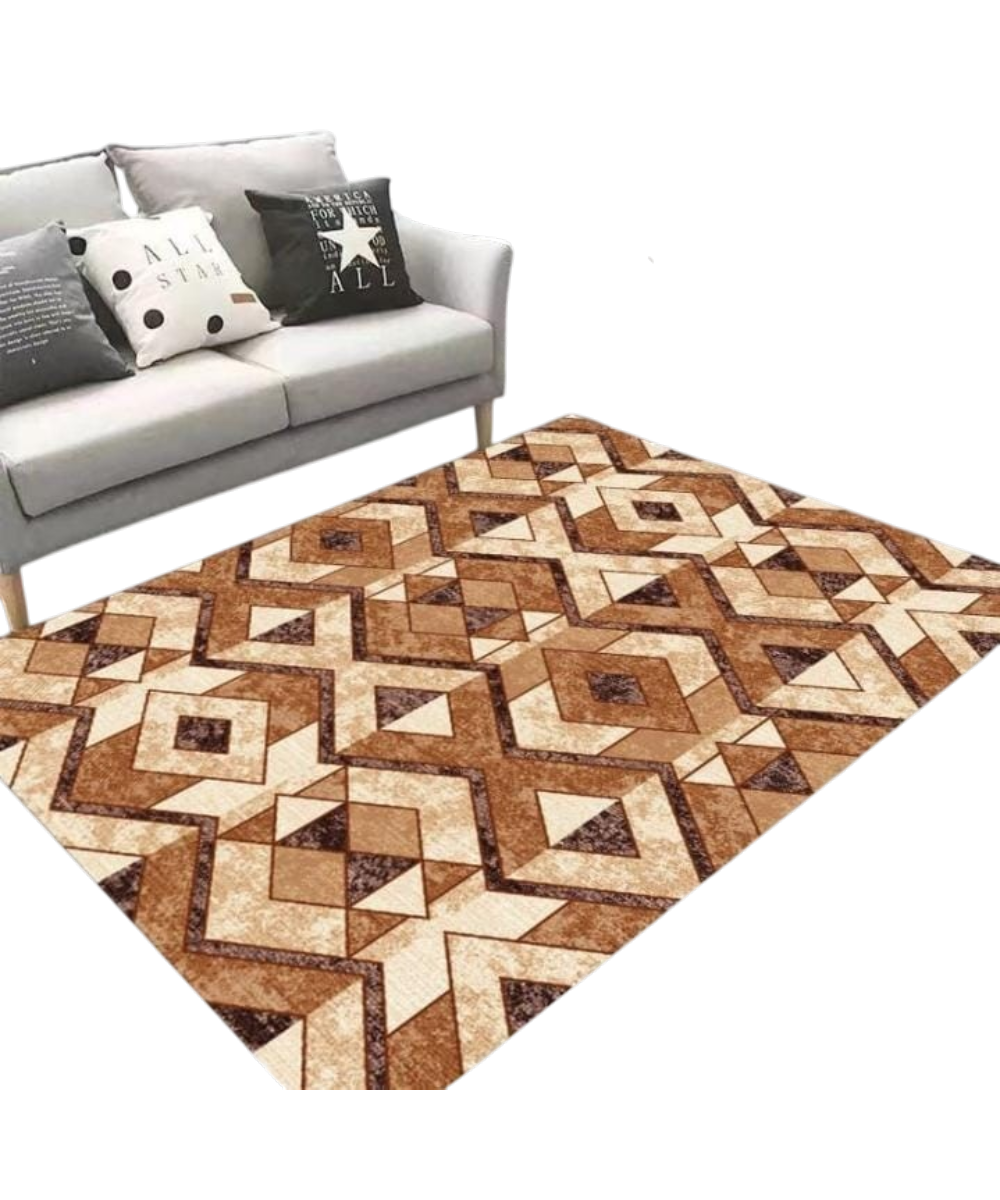 Alfombra de Living Decorativa Diseño -0