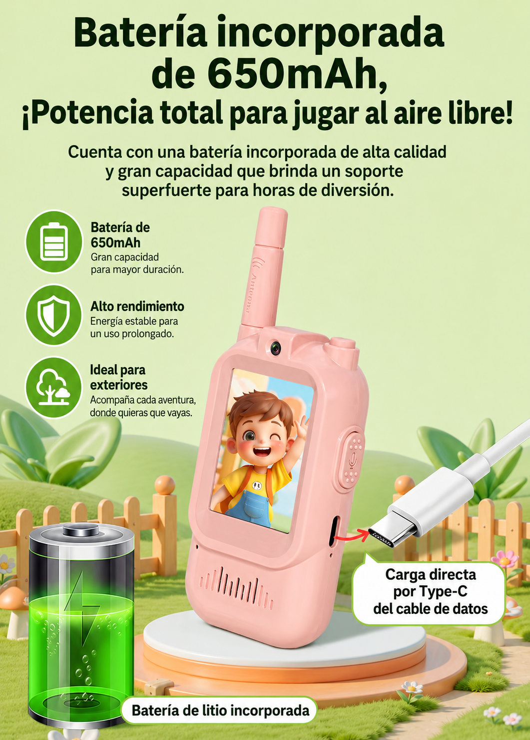 Kit 2 Walkie Talkie Version Full Camara mensajes juegos-4