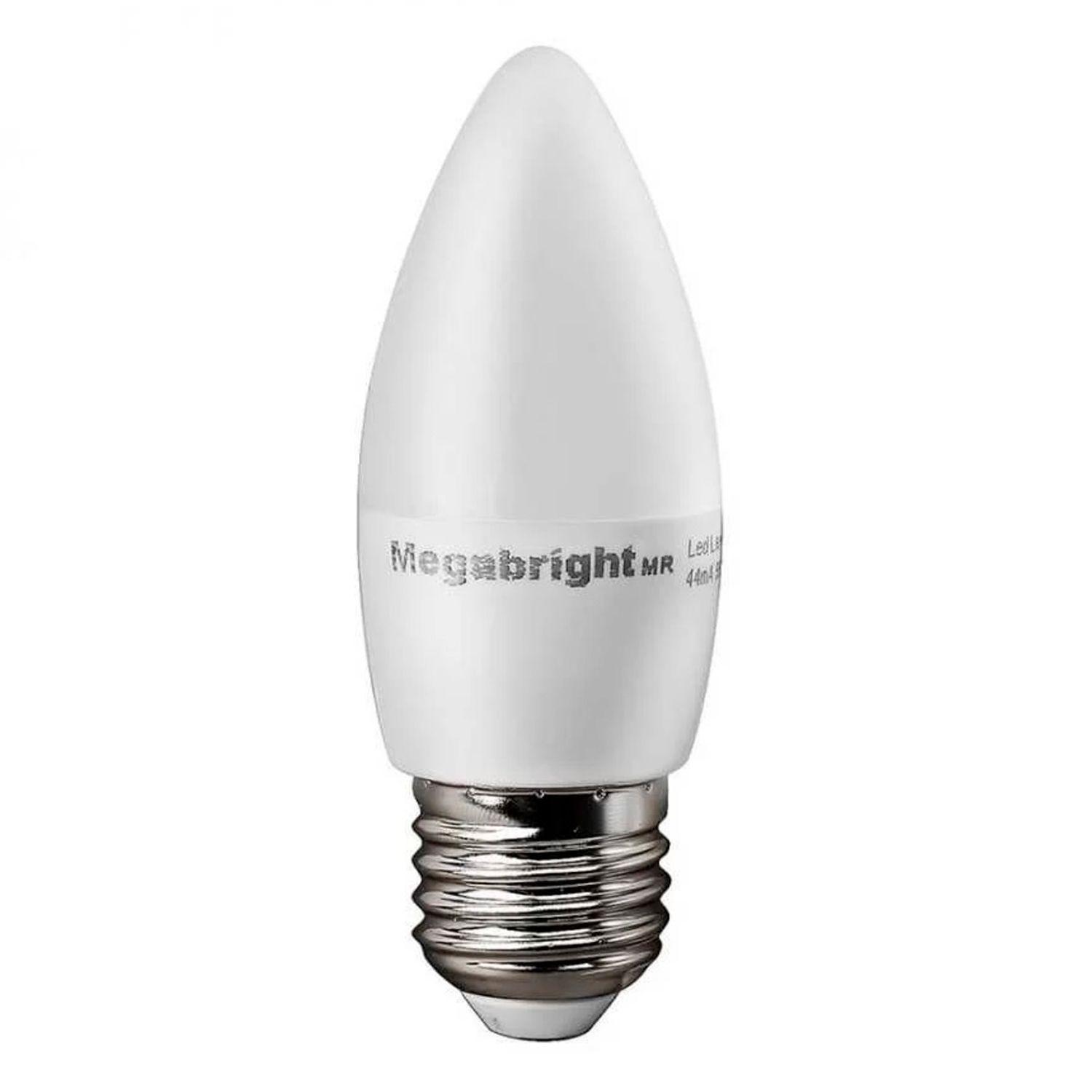 Ampolleta LED C37 VELA 5W6000K E-27-2
