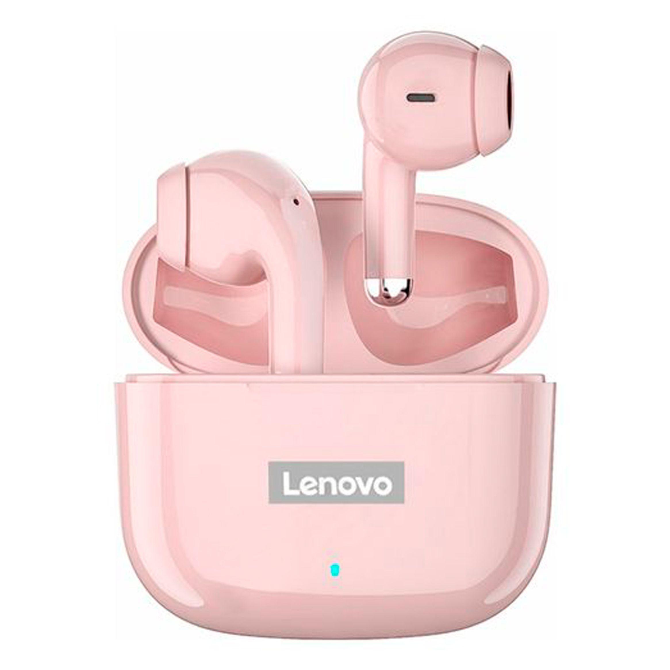 Audífonos Inalámbricos Lenovo LP40 Pro Rosa-0